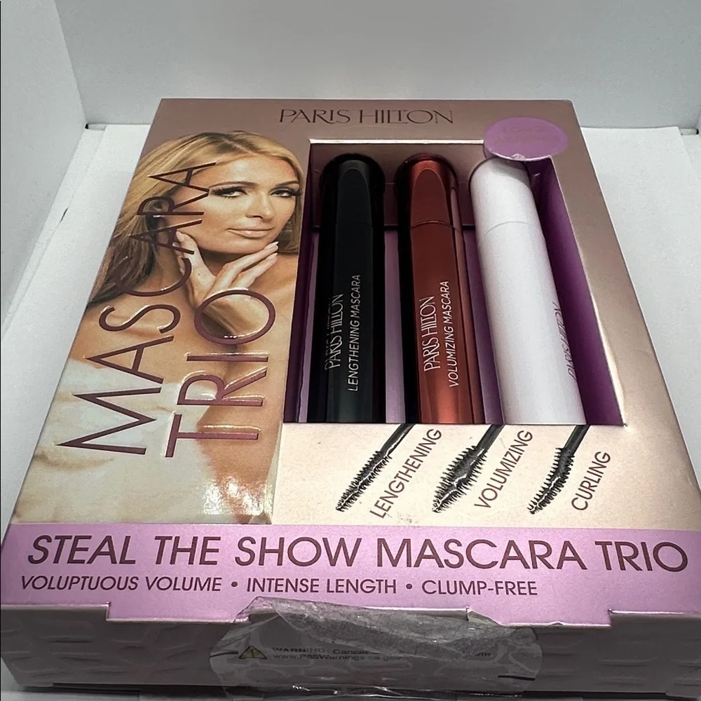 💎 NWT Paris Hilton Steal The Show Mascara Trio Set -